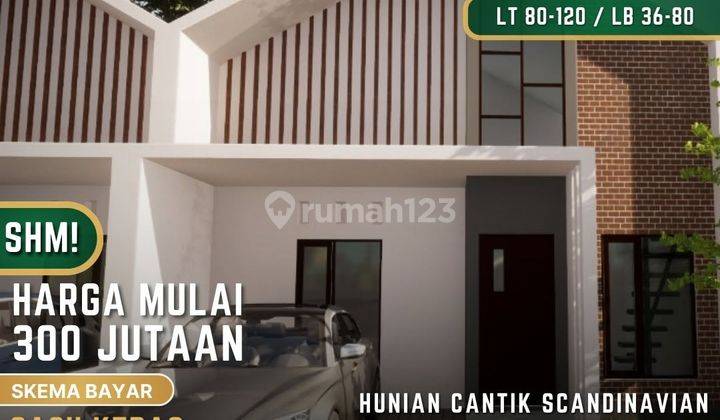 Rumah Cantik Scandinavian Di Jogja Barat Harga 300Jtan Lokasi Strategis Dekat Kemanapun 1