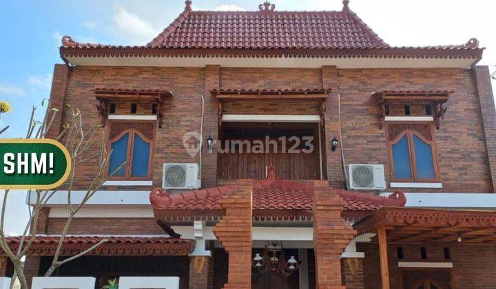 Rumah Baru SHM Joglo Etnik di Prambanan Yogyakarta 2