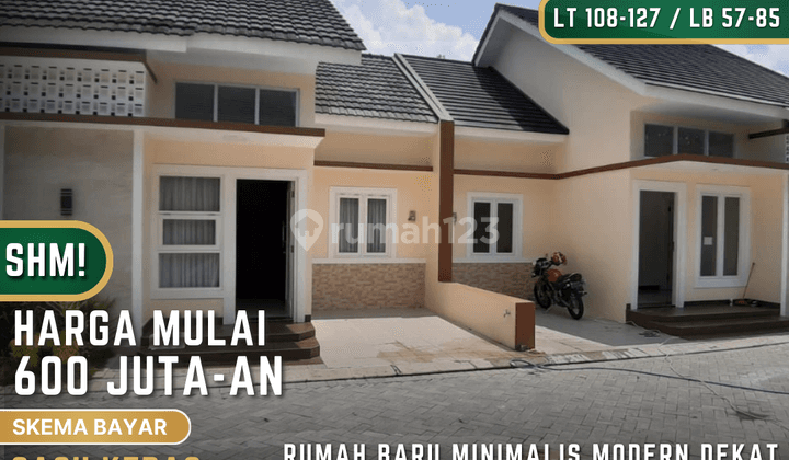 Rumah Baru Furnished di Kalasan, Sleman Dekat Stadion Maguwo 1