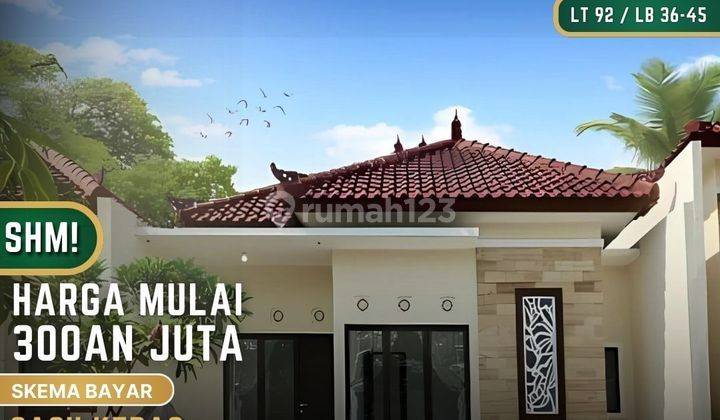 Rumah Baru SHM di Jogja Utara, Paling Murah di Kelasnya  1