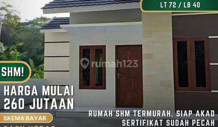 Rumah Minimalis SHM Termurah Siap Akad Sertifikat Sudah Pecah 1