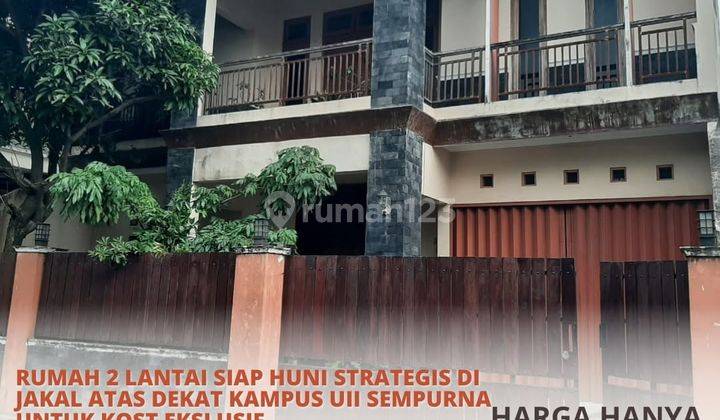 Rumah 2 Lantai Siap Huni di Kawasan Strategis Jalan Kaliurang Km 10 Cocok Untuk Hunian Atau Kost Eksklusif 1