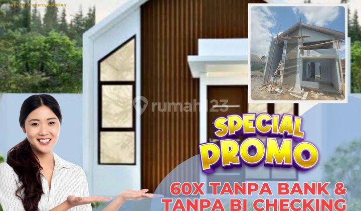 Promo Rumah Di Jogja Cicilan 60X Tanpa Bi Checking Bank  1