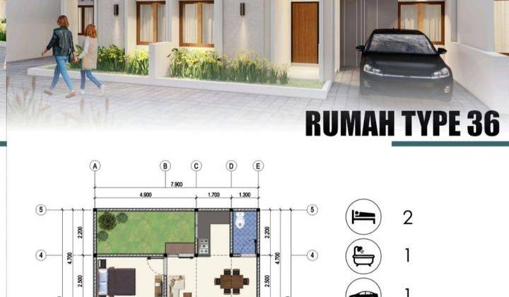 Rumah Shm Termurah Di Sleman Yogyakarta Bisa Kpr  1