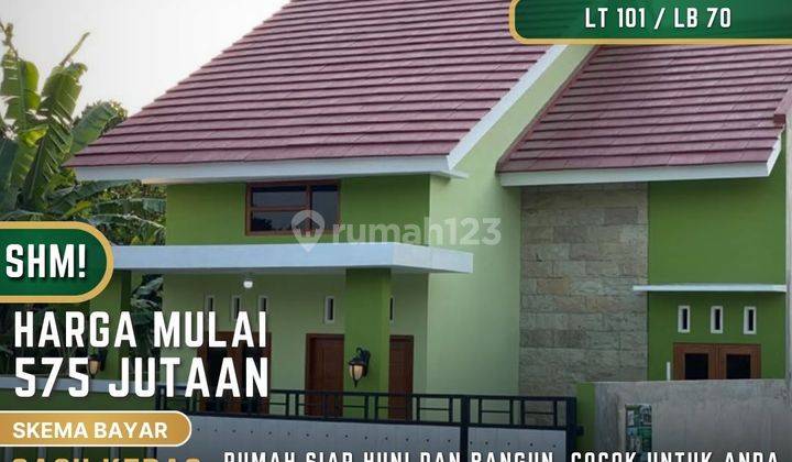 Rumah Modern Minimalis Siap Huni Dan Siap Bangun Lokasi Sangat Trategis Godean Sleman 1