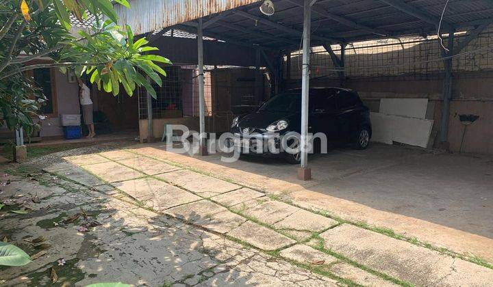 TURUN HARGA, RUMAH STRATEGIS UNTUK BANGUN KOS RUKO BELAKANG CP DI TANJUNG DUREN TIMUR, BELAKANG MEDIT, 336 M2 12 X 28, DEPAN 2 MOBIL LEWAT 2