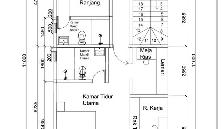 For Sale New House Unit Located in Duri Kepa Kebon Jeruk, West Jakarta 2