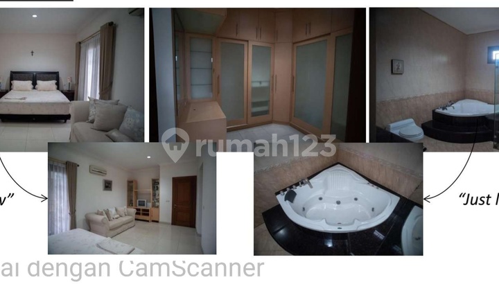 Rumah Lux di Komplek Perumahan one Gate nyaman Asri Villa 11
