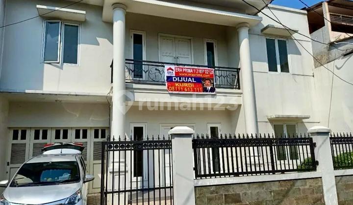 Rumah Jual Cpt Bisa Untk Kantor Rmhkost Jln Besar Bebas Banjir