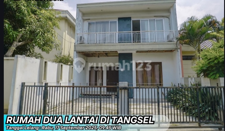 Rumah Dua Lantai Siap Huni Jual Melalui Lelang Harga Murah