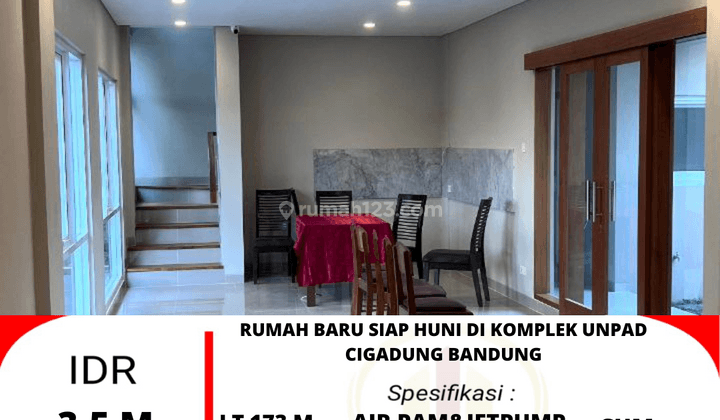 Rumah Baru 2 Lantai Di Cigadung Bandung Murah 1