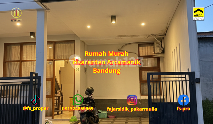 Rumah Strategis Semi Furnished Permata Indah Arcamanik Bandung