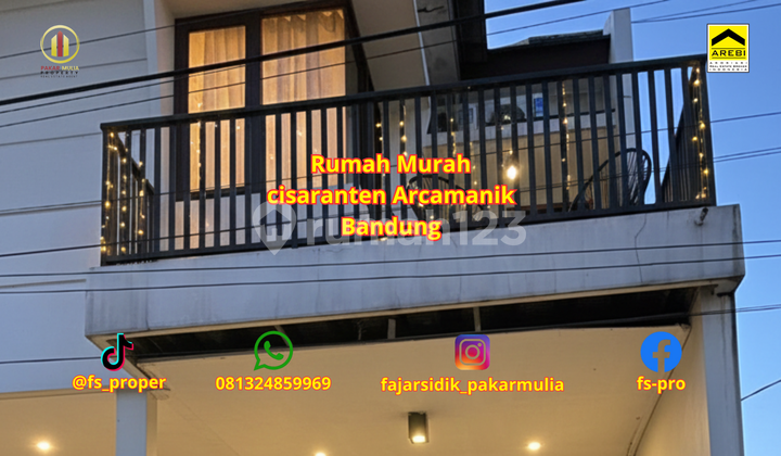 Rumah Strategis Semi Furnished Permata Indah Arcamanik Bandung