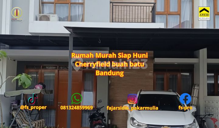 Rumah Lux Murah Cherryfield Buah Batu Bandung