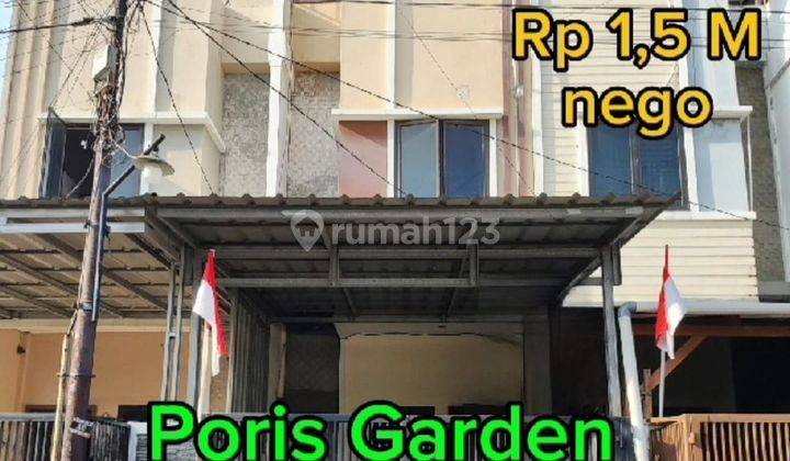 Dijual Cepat Rumah 3 Lantai Di Poris Garden, Cipondoh Indah 1