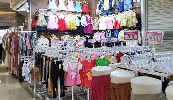 Dijual murah Kios Fashion strategis dan ramai di Tangcity Mall 2