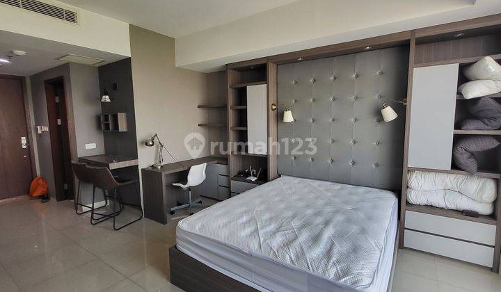 Dijual cepat U Residence 2 Studio Full Furnished di Supermall Karawaci 2