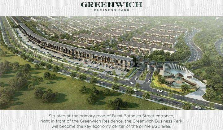 Dijual Cepat Ruko Baru 3 Lantai Greenwich Business Park Di Bsd City 2