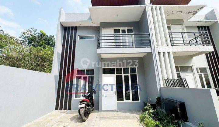 Rumah Murah 2 Lantai Bangunan Baru Siap Huni One Gate System 1