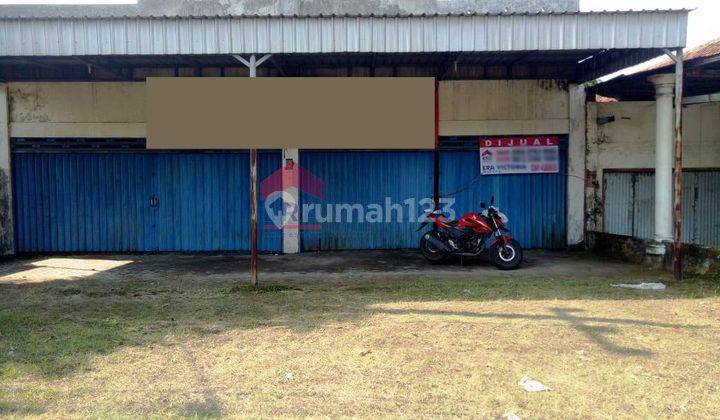 Ruko Gudang Ruang Usaha Dan Tanah Dijual Di Raya Kediri Kertosono Kawasan Papar, Lahan Sangat Luas, 8km Ke Pintu Tol Kertosono, Daerah Padat Rumah Penduduk Dan Perkantoran 1