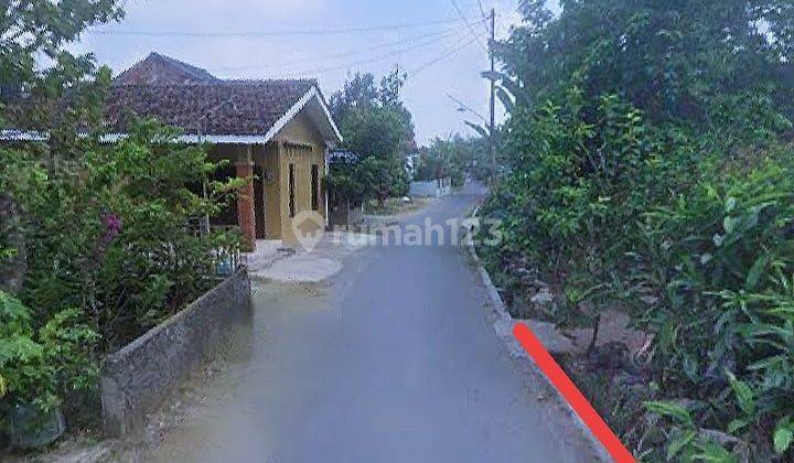 DIJUAL TANAH PEKARANGAN TEPI JALAN ASPAL! TIMUR LAPANGAN KASIHAN TAMANTIRTO 1