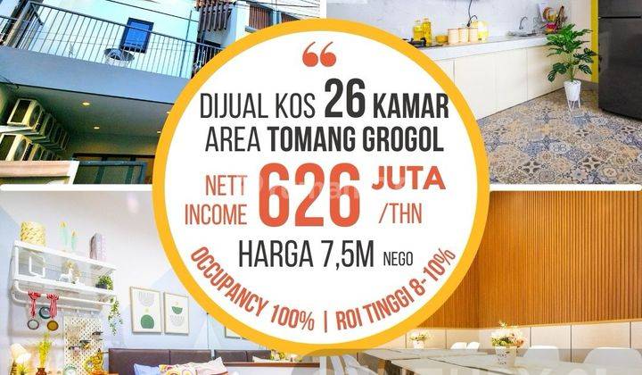 Rumah Kos Tomang Citrine Selangkah Ke Kampus Untar Dan Trisakti 1