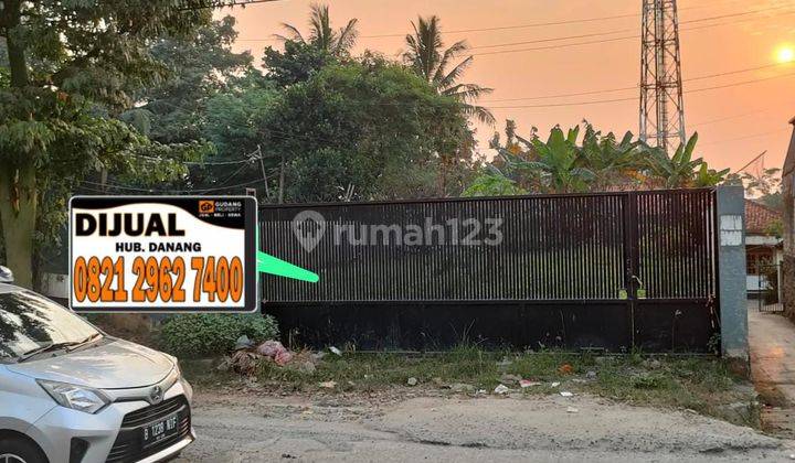 Dijual Tanah Lokasi Strategis di Jln Raya Legok- Kelapa Dua Tangerang 1