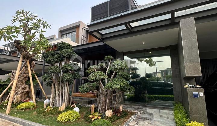 For Sale Luxury Lake View House Lyndon Type 19 Cluster Navapark Bsd City 2