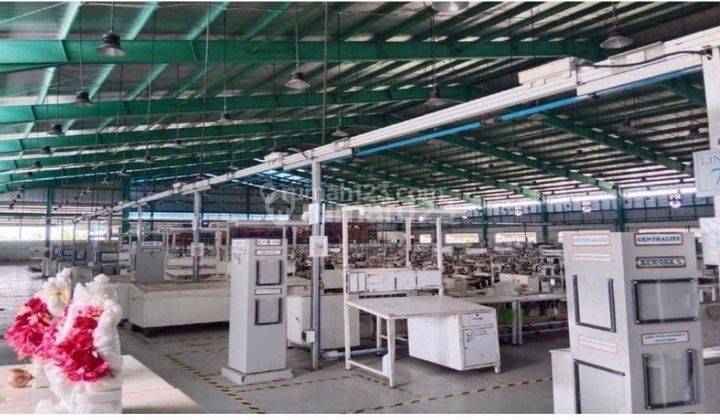 Jual ex pabrik garmen di Tegal 7,2Ha 2