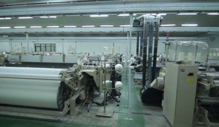 Pabrik Tekstil Luas Siap Pakai di Zona Merah Industri 2