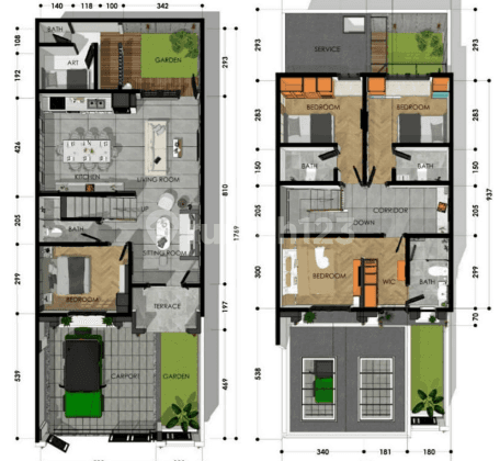 Rumah Strategis Bagus Di Bukit Cengkeh Bukit Sari 2