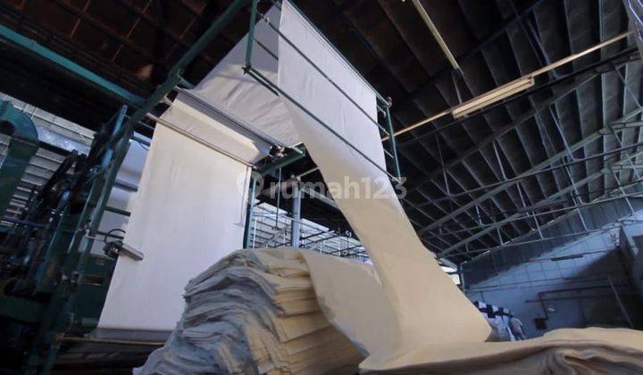 Pabrik Tekstil Luas Siap Pakai di Zona Merah Industri 1