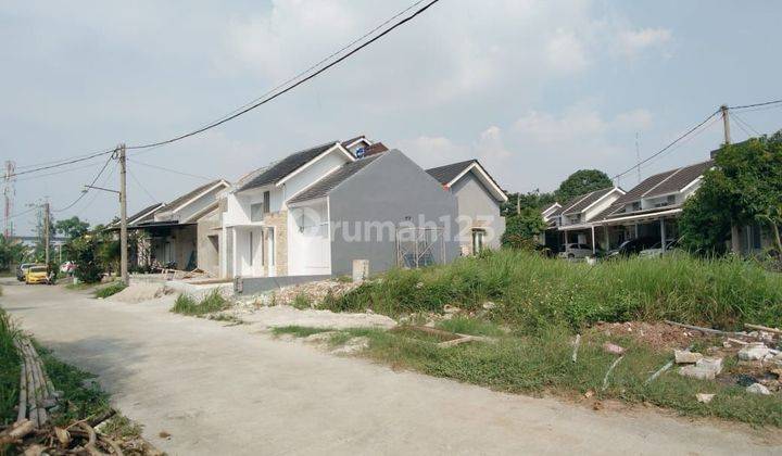 Rumah hoek 1 lantai masih kavling dekat tol tambun selatan bekasi 1