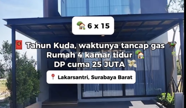 Rumah Baru di Citraland The Greenlake - Tanpa DP & Subsidi KPR