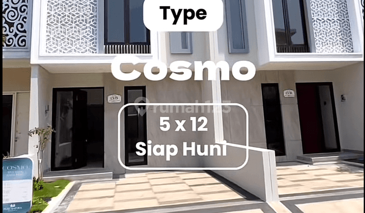 Dijual Puri Safira Regency Siap Huni Tipe Cosmo Tanpa Dp Fasilitas Kolam Renang 1