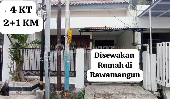 Disewakan Rumah 2 Lantai di Pulo Asem Jakarta Timur