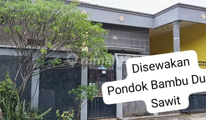 Rumah Sewa di Duren Sawit Komplek Pondok Bambu Jakarta