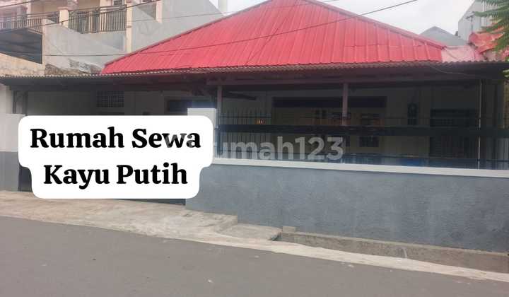 Disewakan Rumah Luas Siap Huni di Kayu Putih Jakarta Timur Sudah Renovasi 2