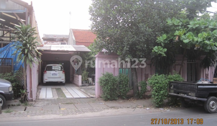 Dijual Rumah Murah Hitung Tanah Rumah Cocok untuk Tempat Usaha Jalan Raya Penggilingan Jakarta Timur