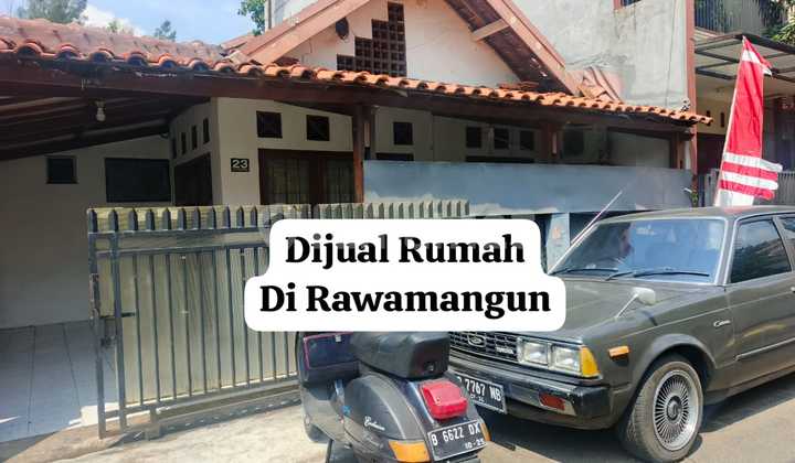 For Sale: 1-Story House in Rawamangun, Pulo Asem, East Jakarta For Sale: 1-Story House in Rawamangun, Pulo Asem, East Jakarta