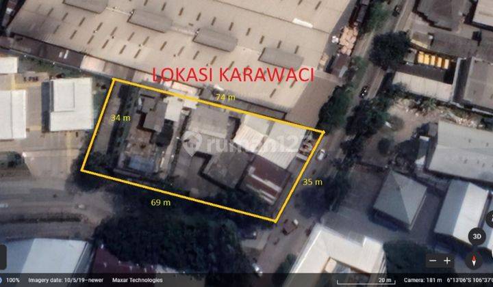 Ruang Usaha Strategis di Jalan Imam Bonjol Dekat Exit Tol Karawaci, Tangerang 2