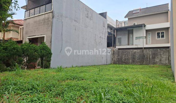 tampak depan tanah kavling taman diponegoro lippo