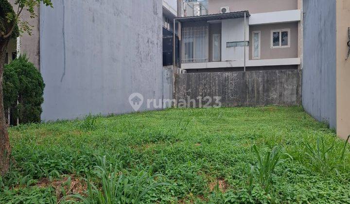 tampak depan tanah kavling taman diponegoro lippo