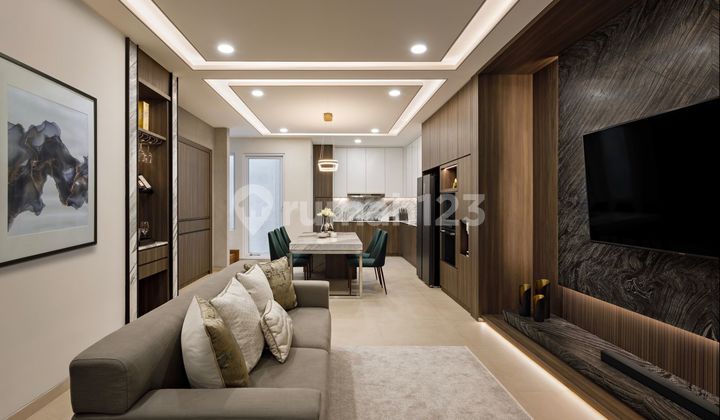 Monaco house with luxurious interior, move-in ready, garden facing. 2