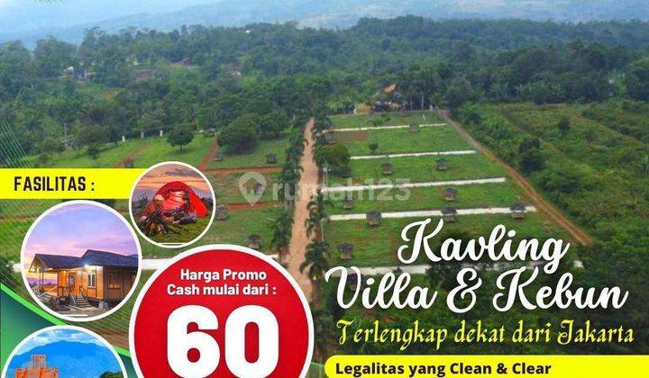 Kavling Dengan View Pegunungan di Bogor Timur 1