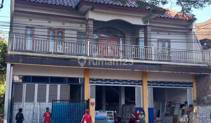 Dijual rumah + Ruko siap huni luasndan besar lokasi sangat startegis 1