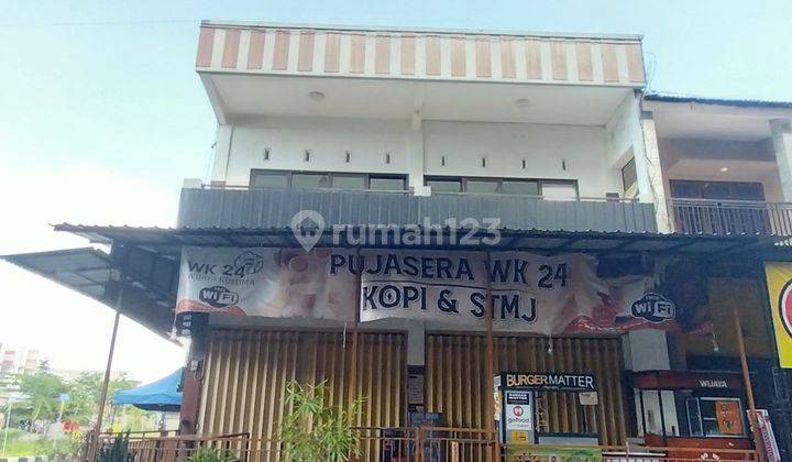 CEPAT RUKO 2 LANTAI + DAK COR LOKASI SANGAT STARTEGIS HARGA TERJANGKAU 1