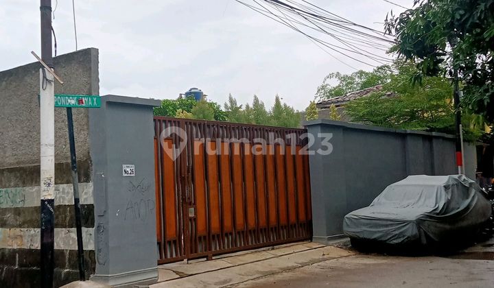 Rumah Hunian Luas 413m Di Hook, Perumahan Pondok Jaya,jakarta Selatan, Akses Muda & Lingkungan Nyaman, Cash Only