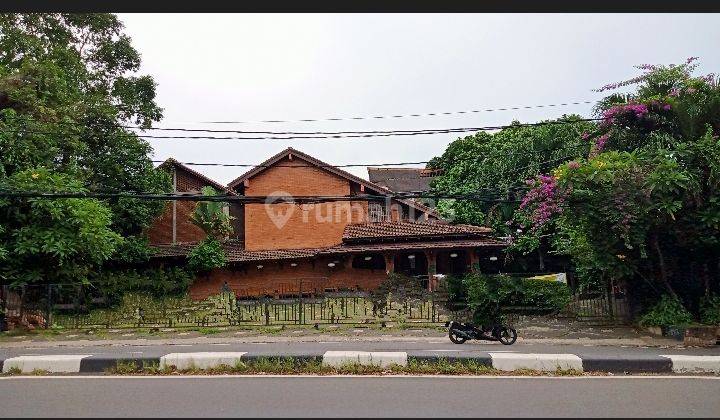 Rumah pinggir jalan LT 1195 m2, cocok untuk usaha daerah pejaten 1