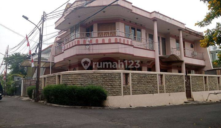 Rumah Besar 2 lantai,Hoek,LT 255 m2,jl siaga, pejaten barat, CASH ONLY,P-101 1